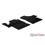 Original Gledring Passform Fußmatten Gummimatten 2 Tlg. - Mercedes-Benz Viano/Vito 10.10-2013